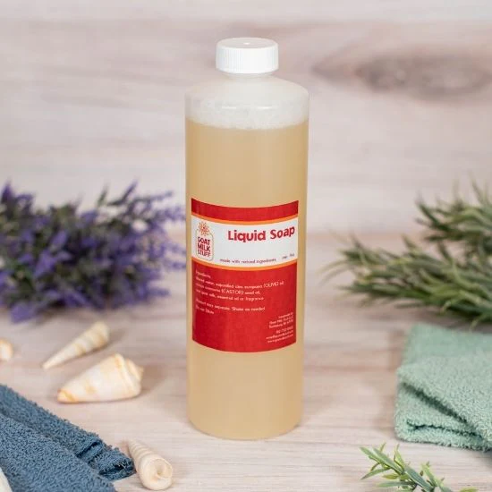Custom Scented Refill Liquid Goat Milk Soap