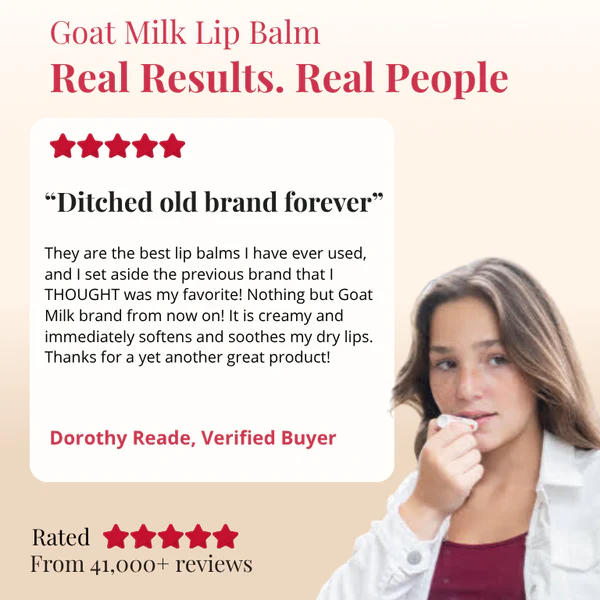 Peppermint Goat Milk Lip Balm - Image 9