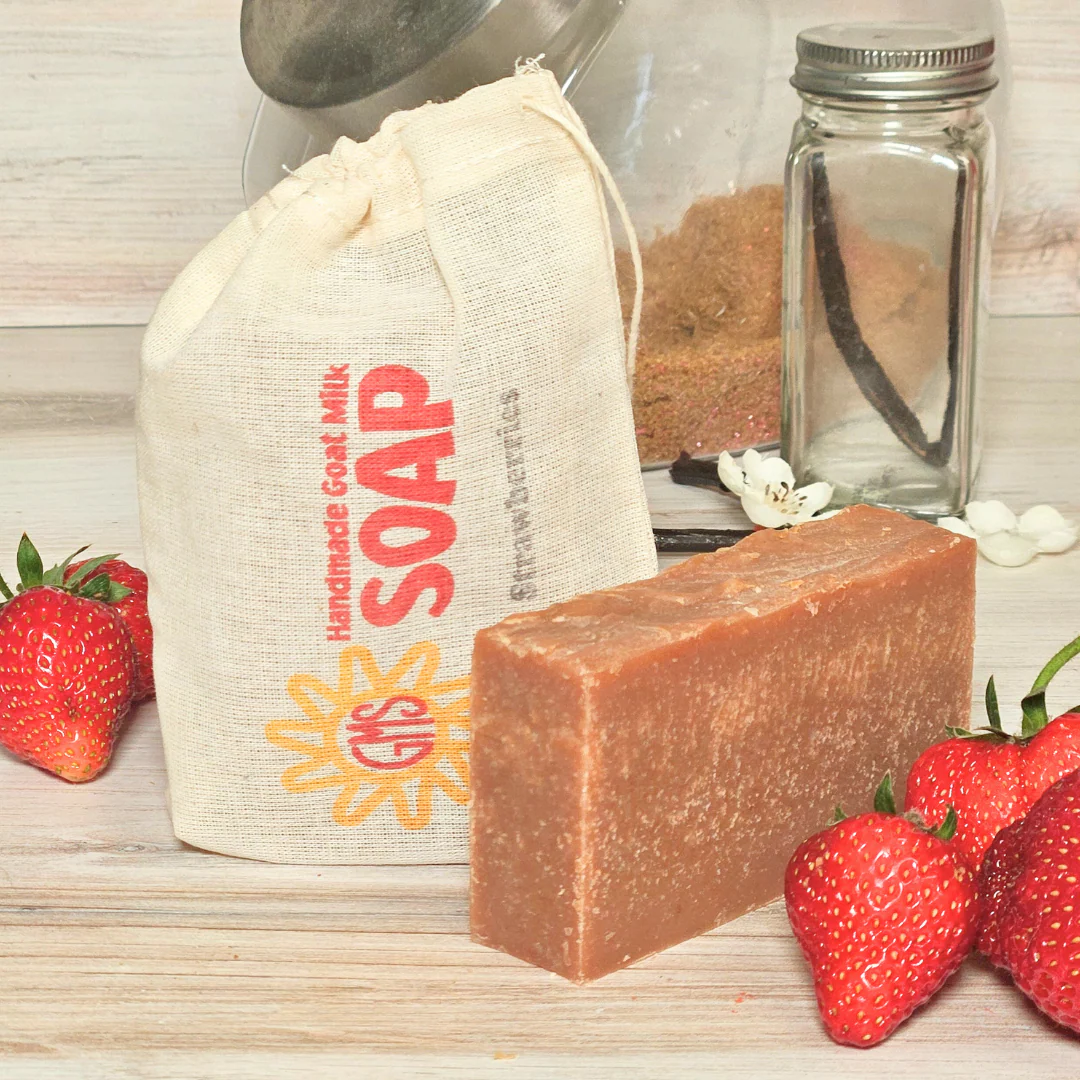 Candied Strawberries Limited Goat Milk Soap
