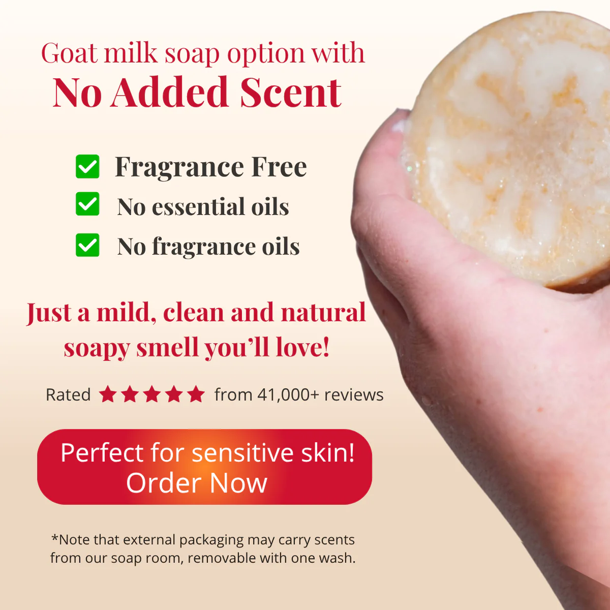 Luffa Peppermint Goat Milk Soap - Image 10