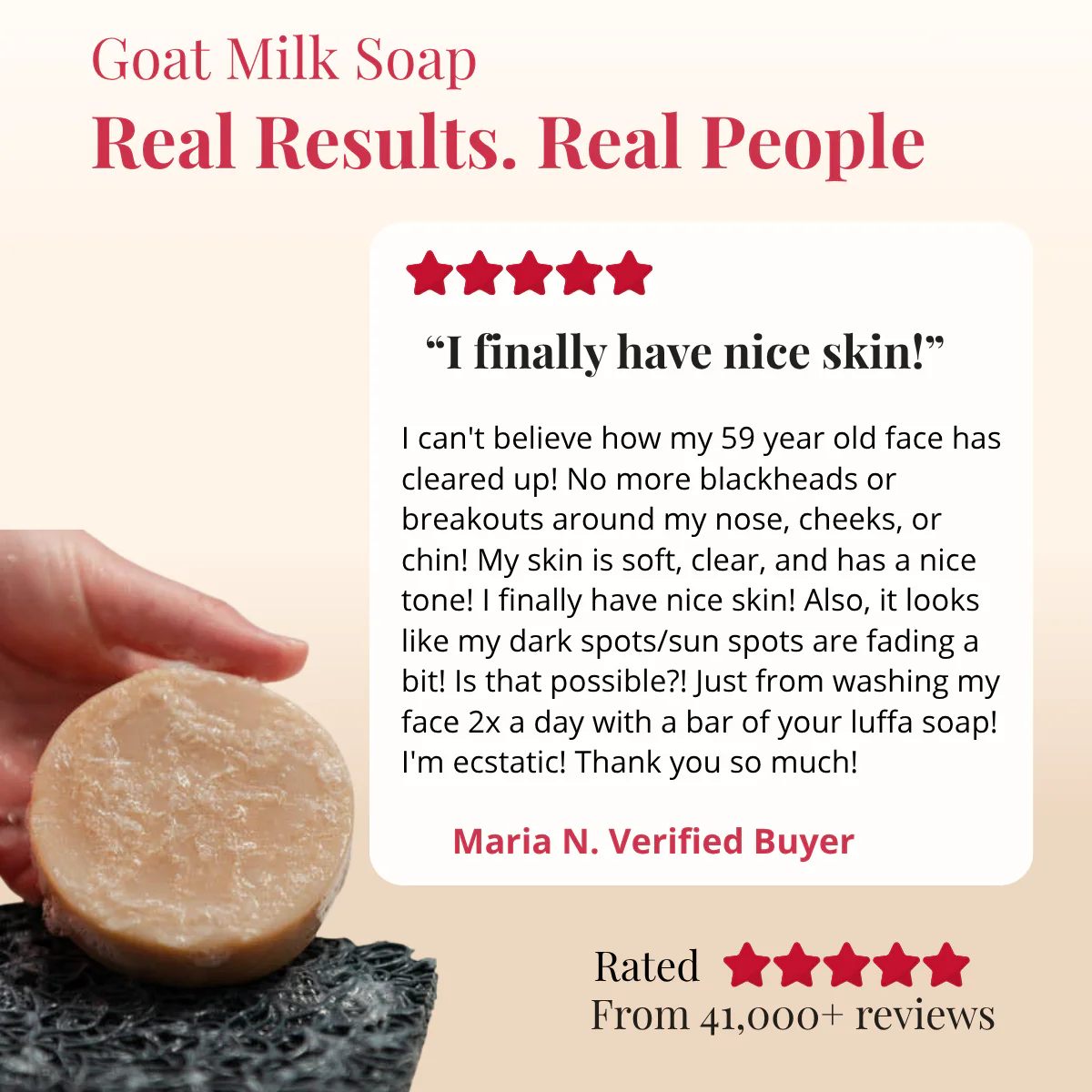 Luffa Peppermint Goat Milk Soap - Image 12