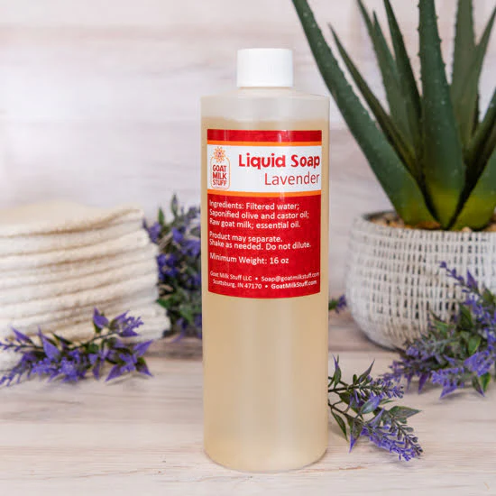 Lavender Refill Liquid Goat Milk Soap
