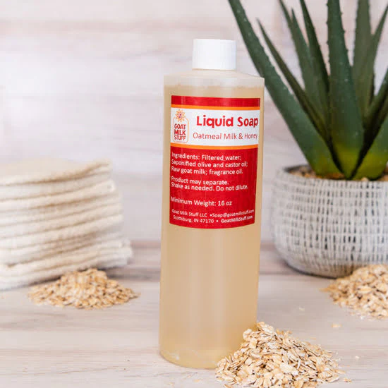 Oatmeal Milk & Honey Refill Liquid Goat Milk Soap