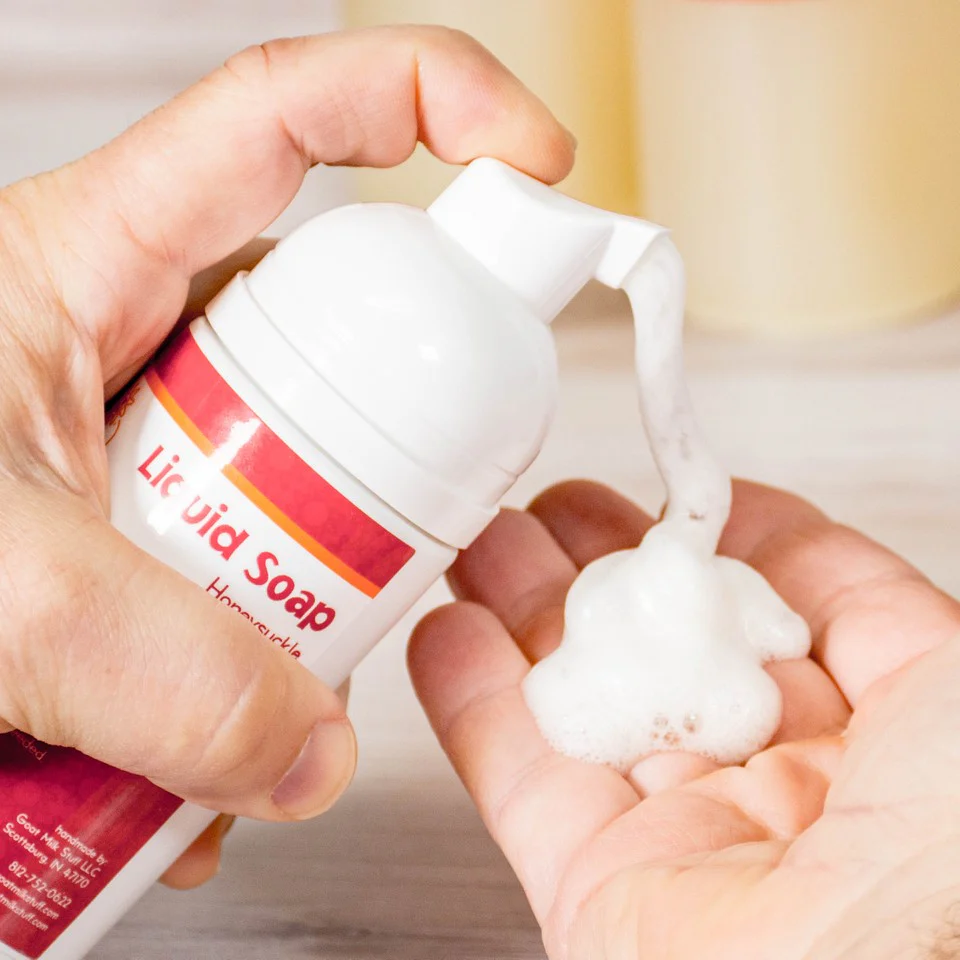 Unscented Refill Liquid Goat Milk Soap - Image 2