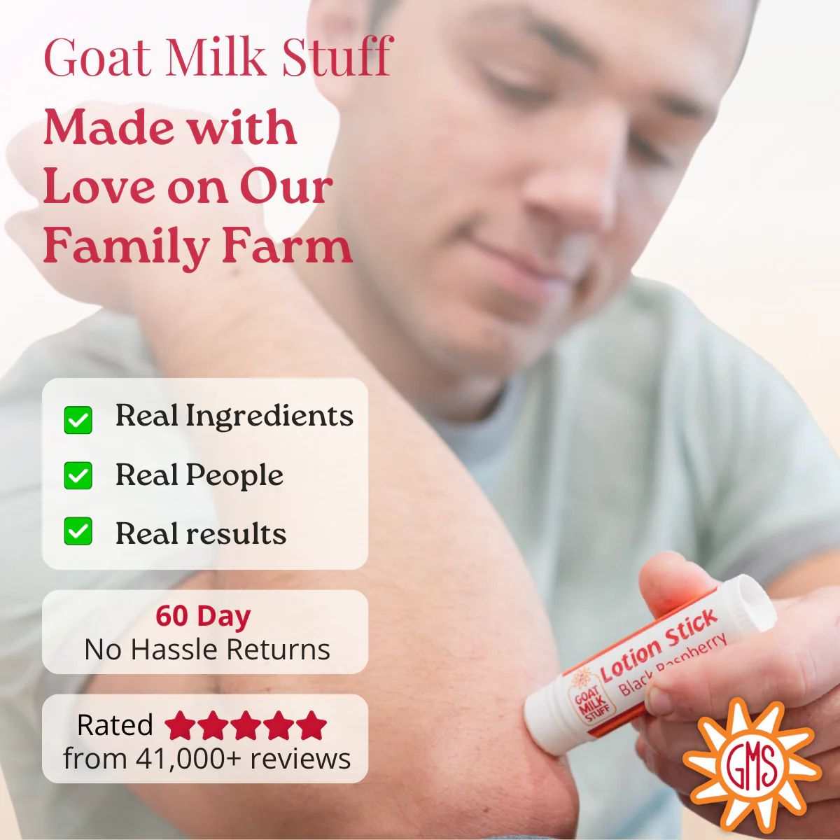 Lavender Small Solid Goat Milk Lotion - Image 7
